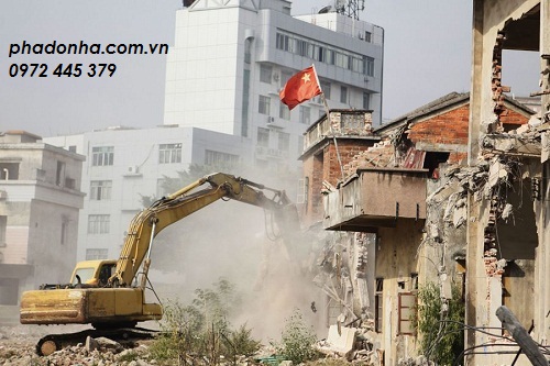 Chuyên Phá Dỡ Công Trình Tại Quận Hoàn Kiếm